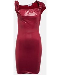 The Attico - Cassie Jersey Minidress - Lyst