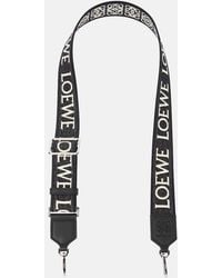 Loewe - Logo Jacquard Bag Strap - Lyst