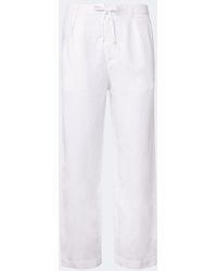 Polo Ralph Lauren - Linen Straight Pants - Lyst