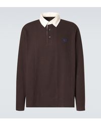Wales Bonner - City Cotton-Blend Polo Shirt - Lyst