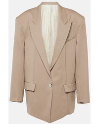 The Attico - Oversized Wool Blazer - Lyst