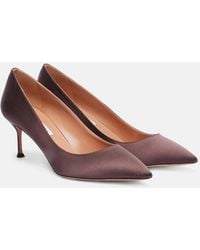 Aquazzura - Purist 65 Satin Pumps - Lyst