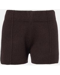 Jardin Des Orangers - Wool And Cashmere Shorts - Lyst