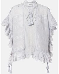 Isabel Marant - Marant Étoile Payton Lace Top - Lyst