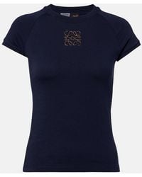Loewe - Paula's Ibiza Anagram Cotton T-Shirt - Lyst