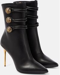 Balmain - Shoes > boots > heeled boots - Lyst