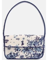 STAUD - Tommy Beaded Shoulder Bag - Lyst