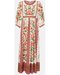 FARM Rio - Ainika Floral Maxi Dress - Lyst