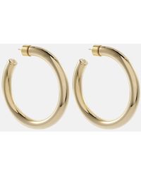 Jennifer Fisher - Samira Baby 10kt Gold-plated Hoop Earrings - Lyst