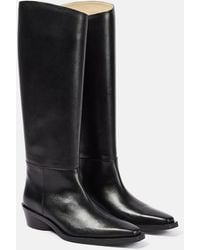 Proenza Schouler - Bronco Leather Knee-High Boots - Lyst