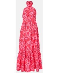 Heidi Klein - Fairhaven Floral Cotton-Blend Maxi Dress - Lyst