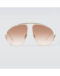 Loewe - Signature Aviator Sunglasses - Lyst