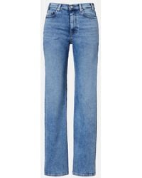 AG Jeans - New Baggy Wide-Leg Jeans - Lyst