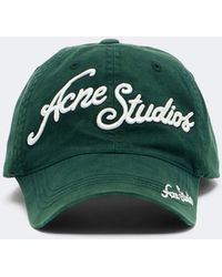 Acne Studios - Logo Denim Baseball Cap - Lyst