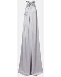 Stella McCartney - Embellished Satin Gown - Lyst