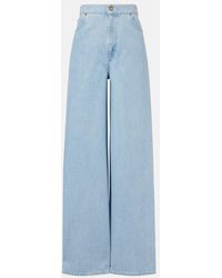 Max Mara - Affari High-Rise Wide-Leg Jeans - Lyst