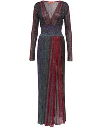 Missoni Sequined Lamé Maxi Dress - Multicolour