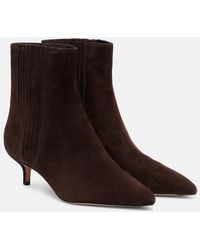 Veronica Beard - Lisa Suede Ankle Boots - Lyst
