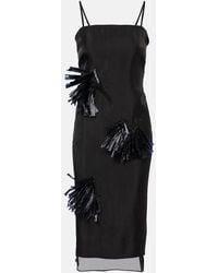 JACQUES WEI - Vestido Largo Bordado - Lyst
