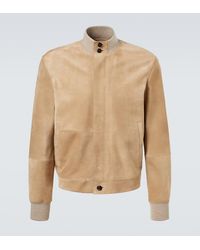 ZEGNA - Suede Blouson - Lyst
