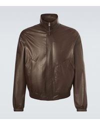 Tom Ford - Leather Blouson Jacket - Lyst