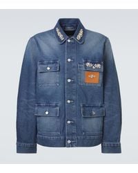 Simone Rocha - Embellished Denim Jacket - Lyst