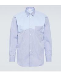 Comme des Garçons - Checked Cotton Poplin Shirt - Lyst