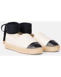 Tory Burch - Cap-Toe Espadrille - Lyst