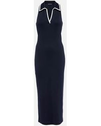 Veronica Beard - Darien Cotton-Blend Polo Dress - Lyst