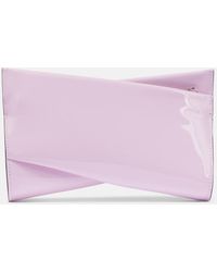 Christian Louboutin - Loubitwist Small Patent Leather Clutch - Lyst