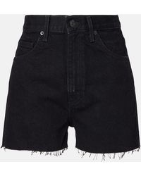 Nili Lotan - Cobain Low-Rise Denim Shorts - Lyst