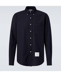 Thom Browne - Oxford-Hemd Aus Baumwolle - Lyst