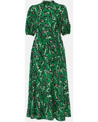 Diane von Furstenberg - Stephen Jersey Midi Dress - Lyst