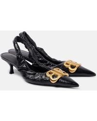 Balenciaga - Monaco 50Mm Slingback Pumps - Lyst