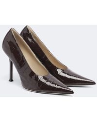 Christen - Helix Croc-Effect Patent Leather Pumps - Lyst