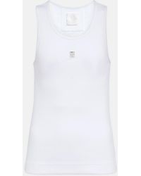 Givenchy - 4G Cotton Tank Top - Lyst