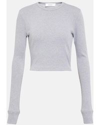 Wardrobe NYC - X Hailey Bieber Cotton-Blend Top - Lyst