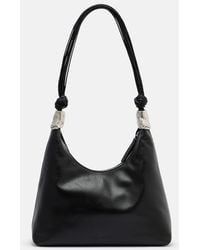 STAUD - Cuff Leather Shoulder Bag - Lyst