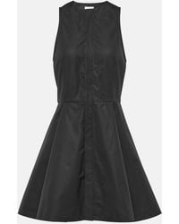Ami Paris - Godet Cotton Poplin Shirt Dress - Lyst