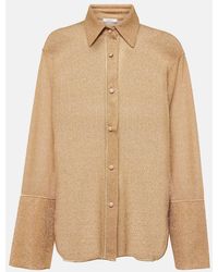 Oséree - Lumiere Lame Shirt - Lyst