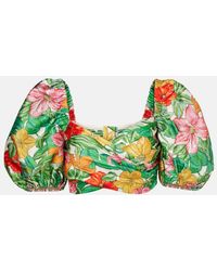 ALÉMAIS - Amelia Printed Top - Lyst