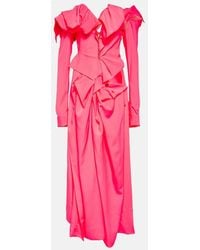 Vivienne Westwood - Gathered Maxi Dress - Lyst