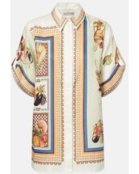 ALÉMAIS - Mercado Printed Linen Shirt - Lyst