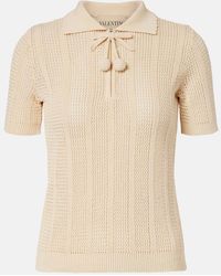 Valentino Garavani - Cotton Polo Shirt - Lyst