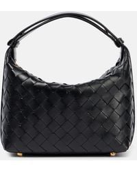 Bottega Veneta - Wallace Mini Intrecciato Leather Shoulder Bag - Lyst