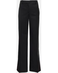 The Row - Bany High-rise Wool Pants - Lyst