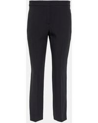 McQueen - Men's Cut Straight-leg Trousers - Lyst