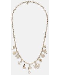 Sydney Evan - 14Kt Charm Necklace With Diamonds - Lyst
