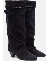 Isabel Marant - Elita 55 Suede Boots - Lyst