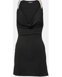 David Koma - Minikleid Mit Kristallen - Lyst